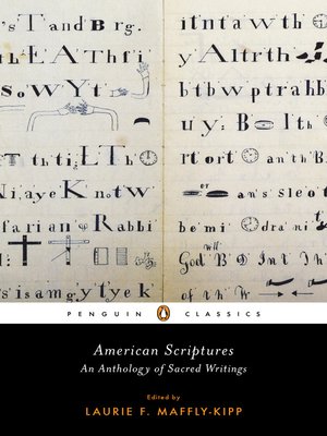 cover image of American Scriptures